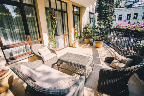 Terrazza della clinica Perfecto Room